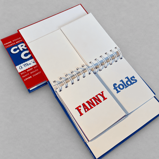 Creative Cursing flipbook photo 2 on the lighter grey backdrop