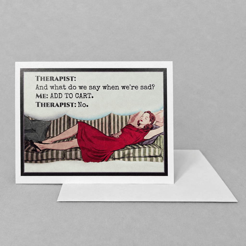 Therapist: Add to Cart...Card photo 2 on the lighter grey backdrop