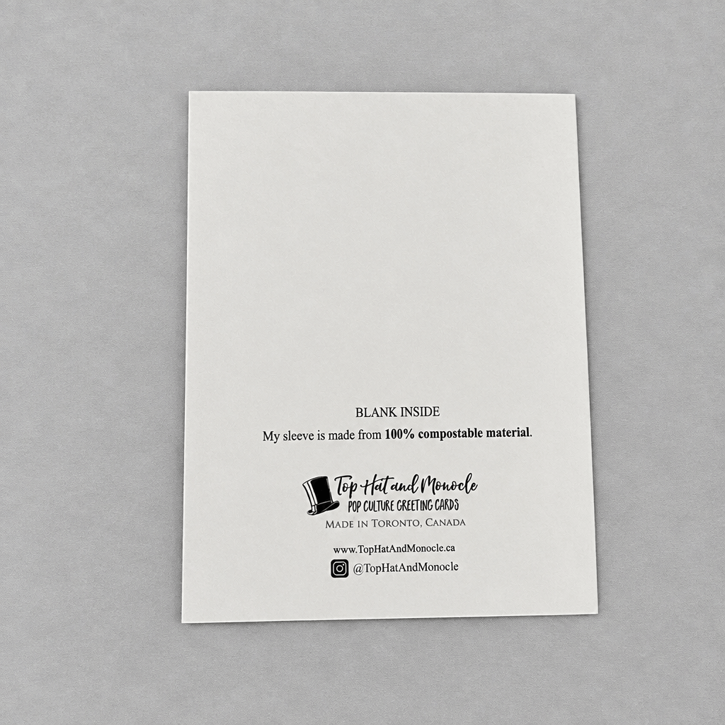 You'll Do Anniversary Card photo 3 on the lighter grey backdrop
