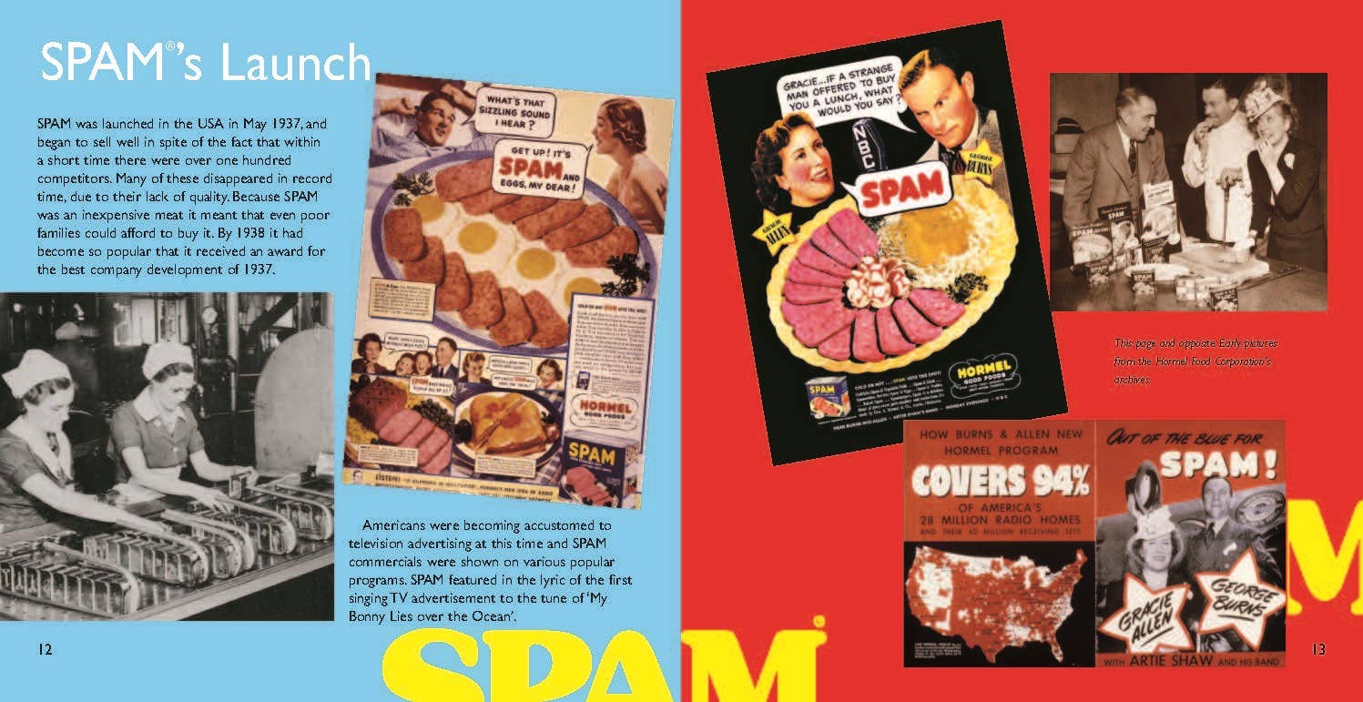 Spam the Cookbook: Hardcover