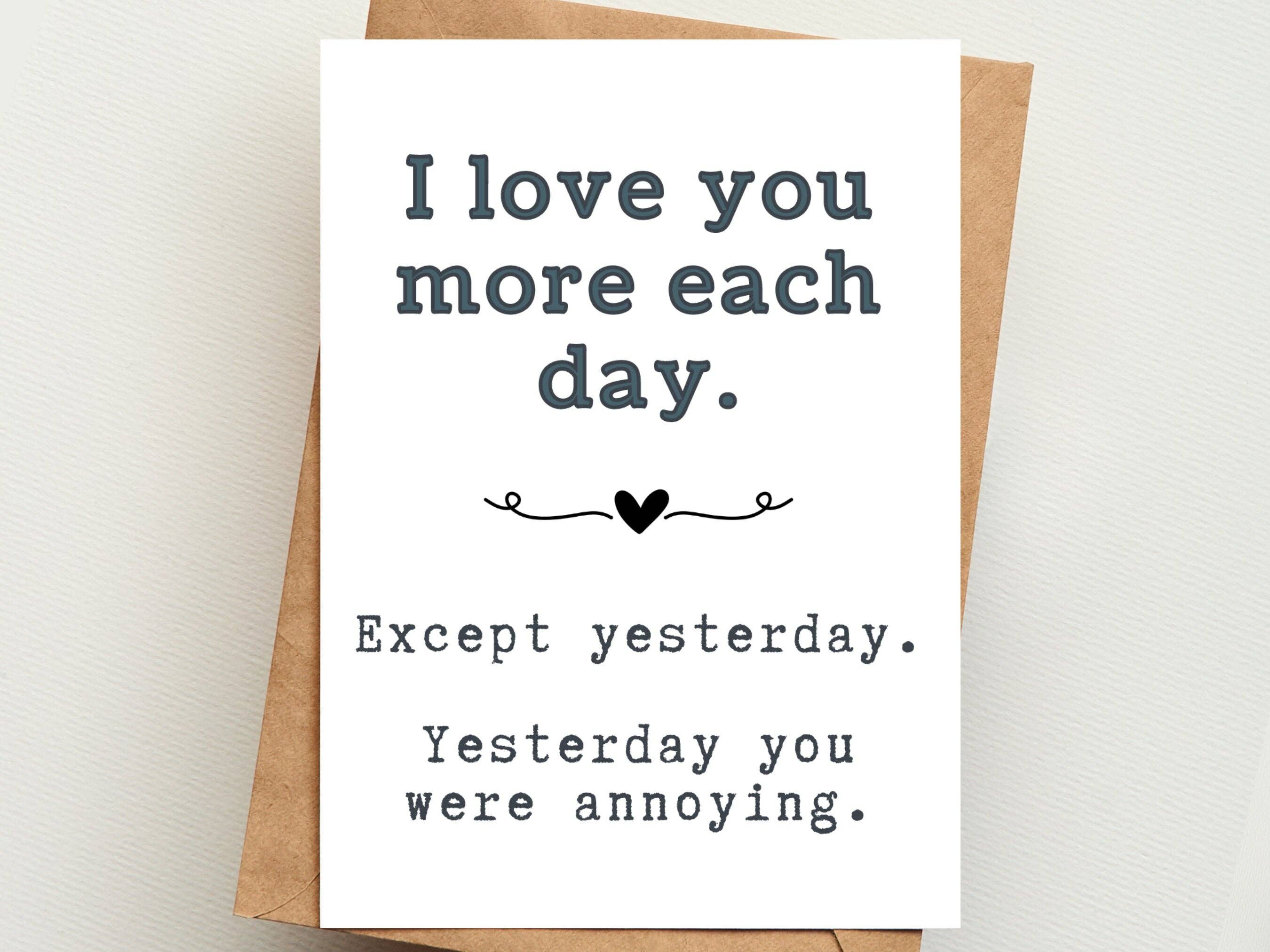 I Love You More Greeting Card