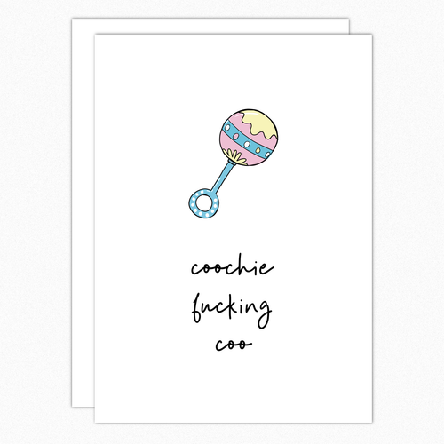 Coochie Coo New Baby Card