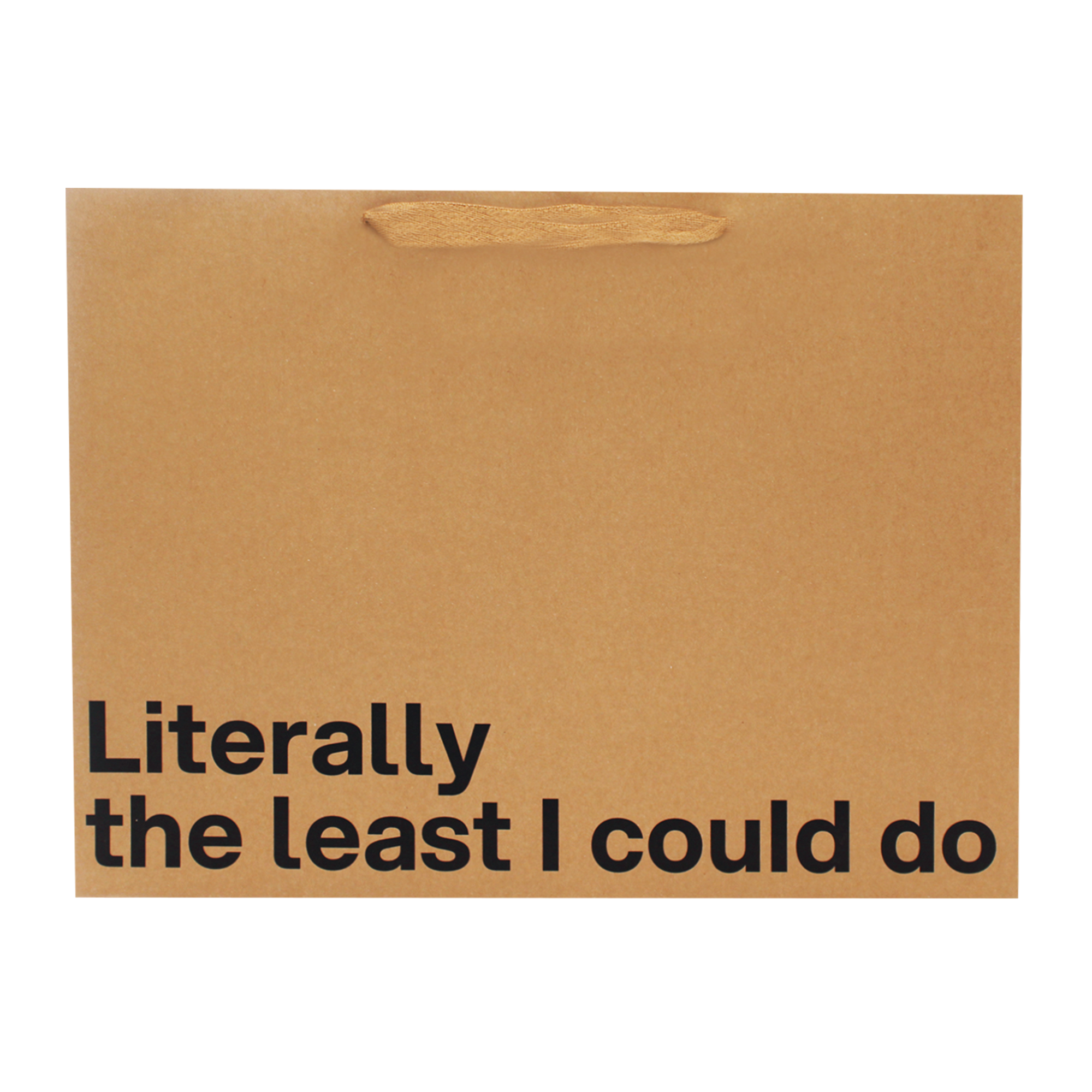 Literally The Least I Could Do Large Gift Bag