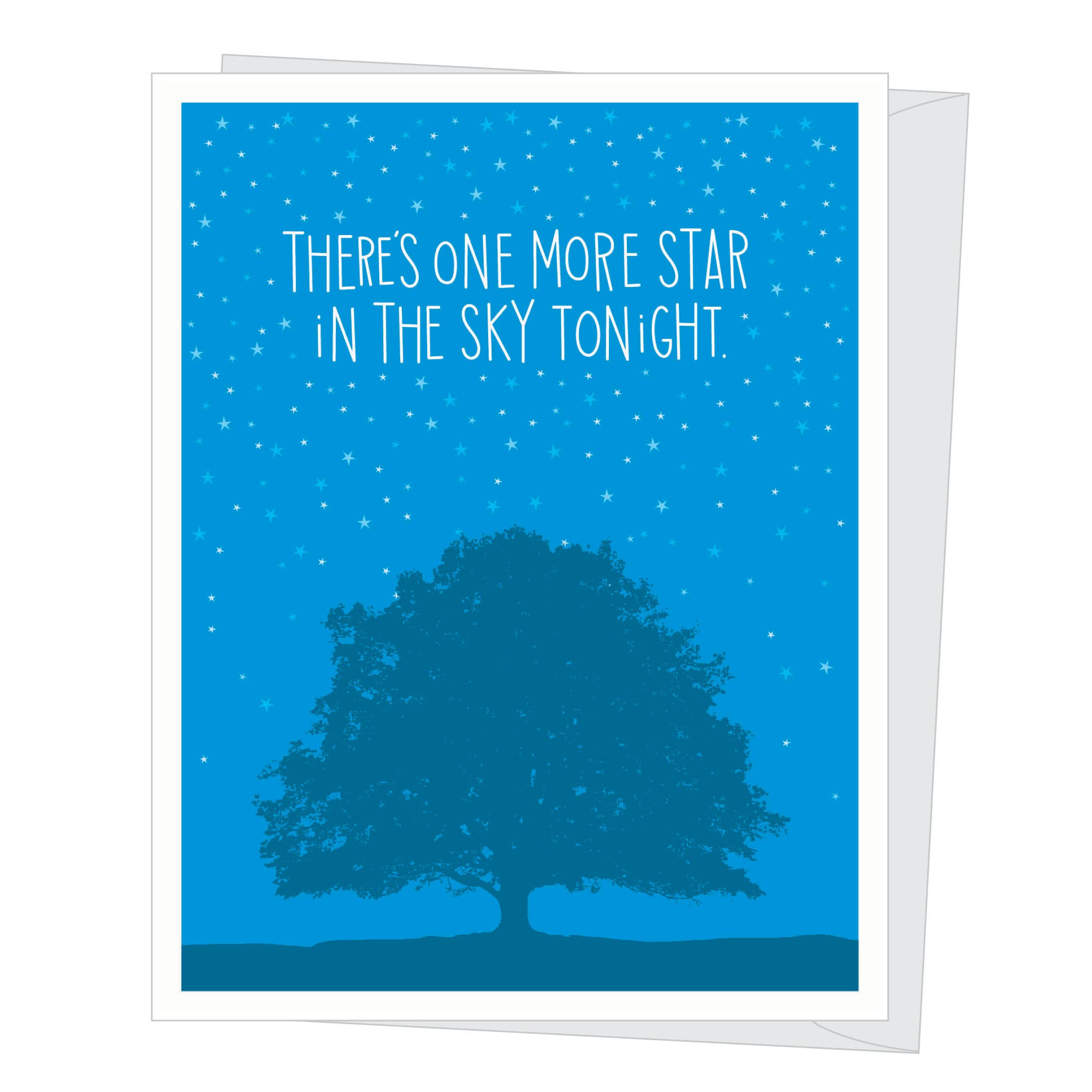 One More Star Sympathy Card