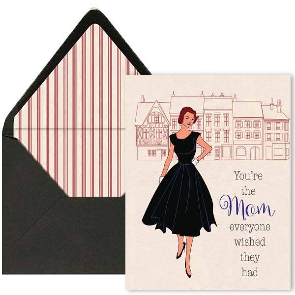 Mother's Day Vintage Fashion Card