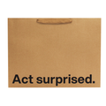 Act Surprised Large Gift Bag