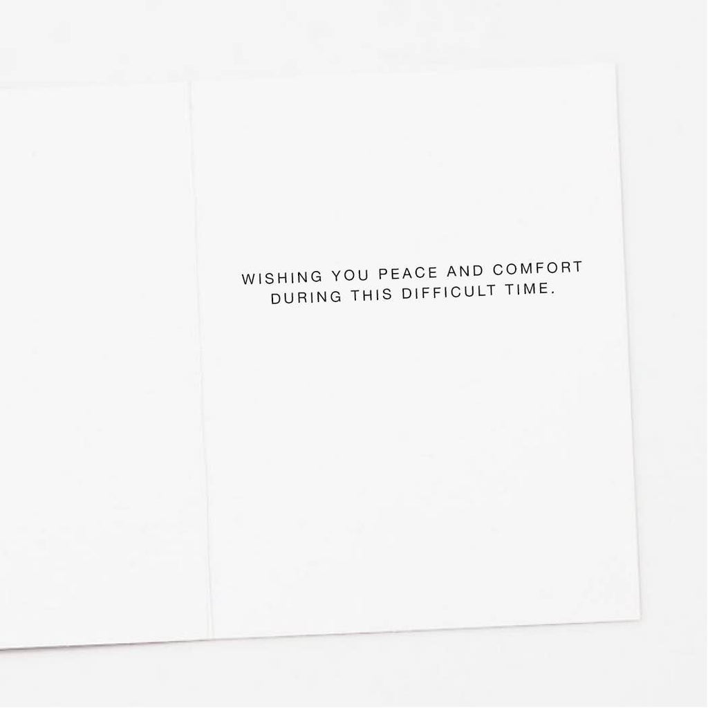 Periwinkle Sympathy Card
