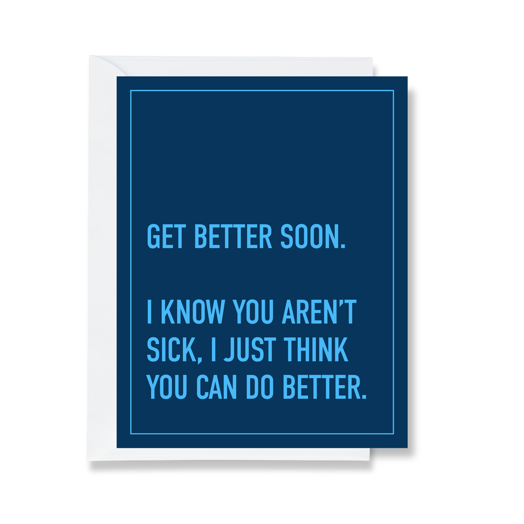 Do Better Greeting Card