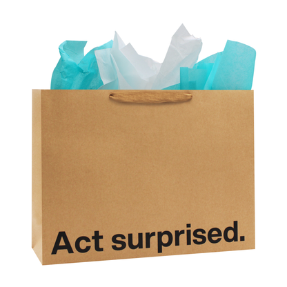 Act Surprised Large Gift Bag, additional view 3 of 4