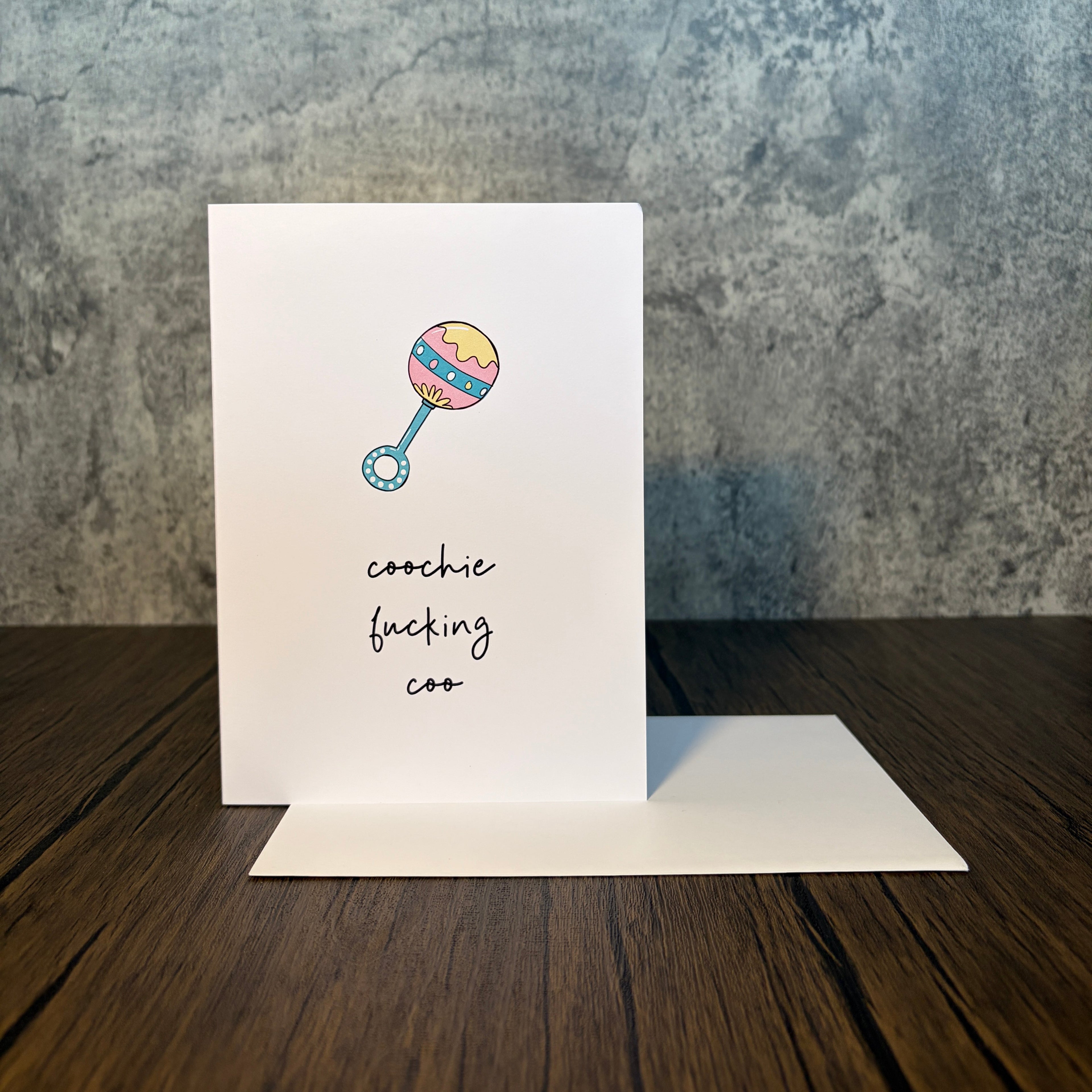 Coochie Coo New Baby Card