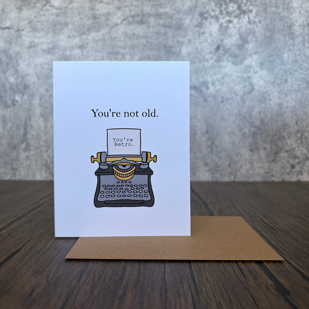 Retro Birthday Card
