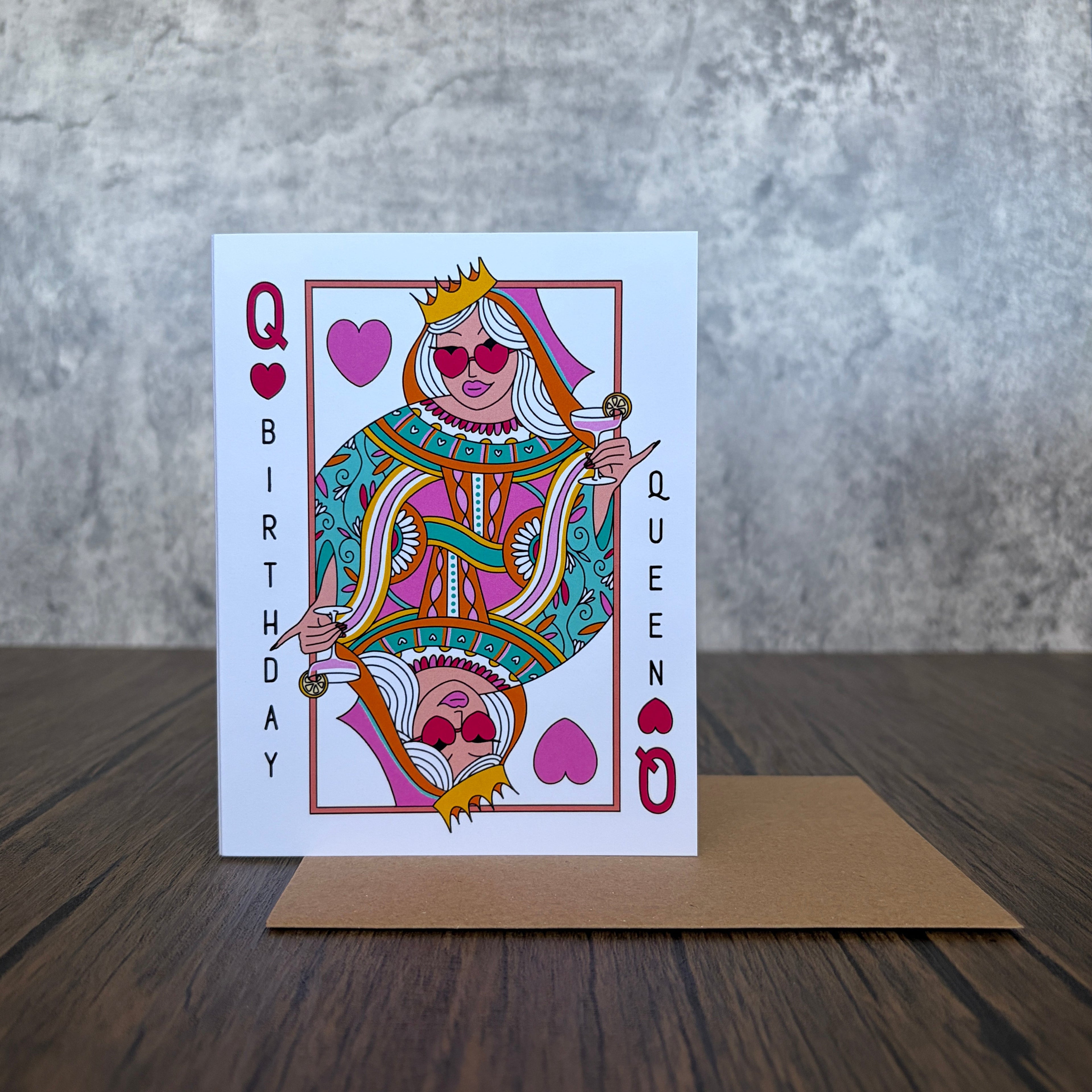 Birthday Queen Card