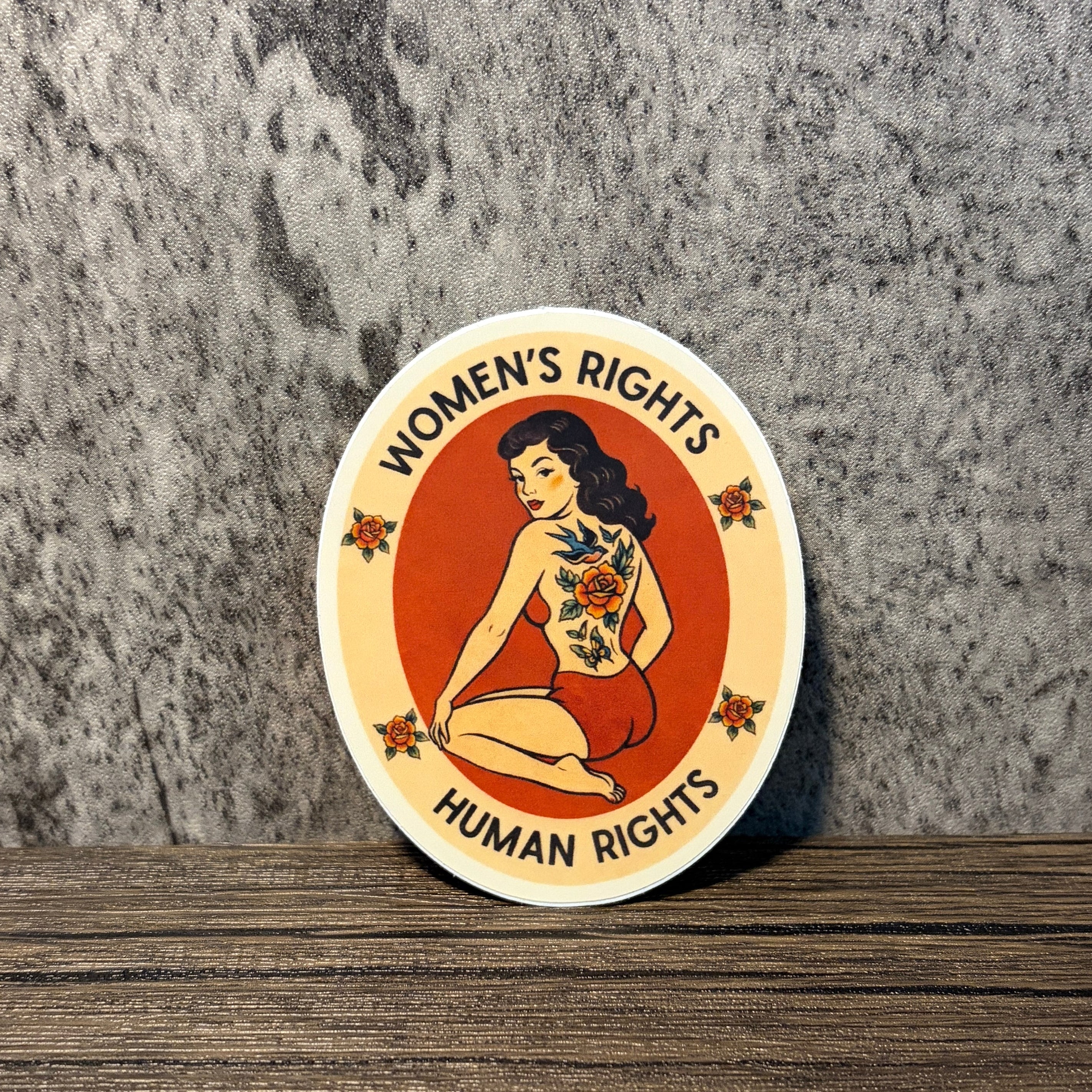 Women's Rights, Human Rights Sticker 
