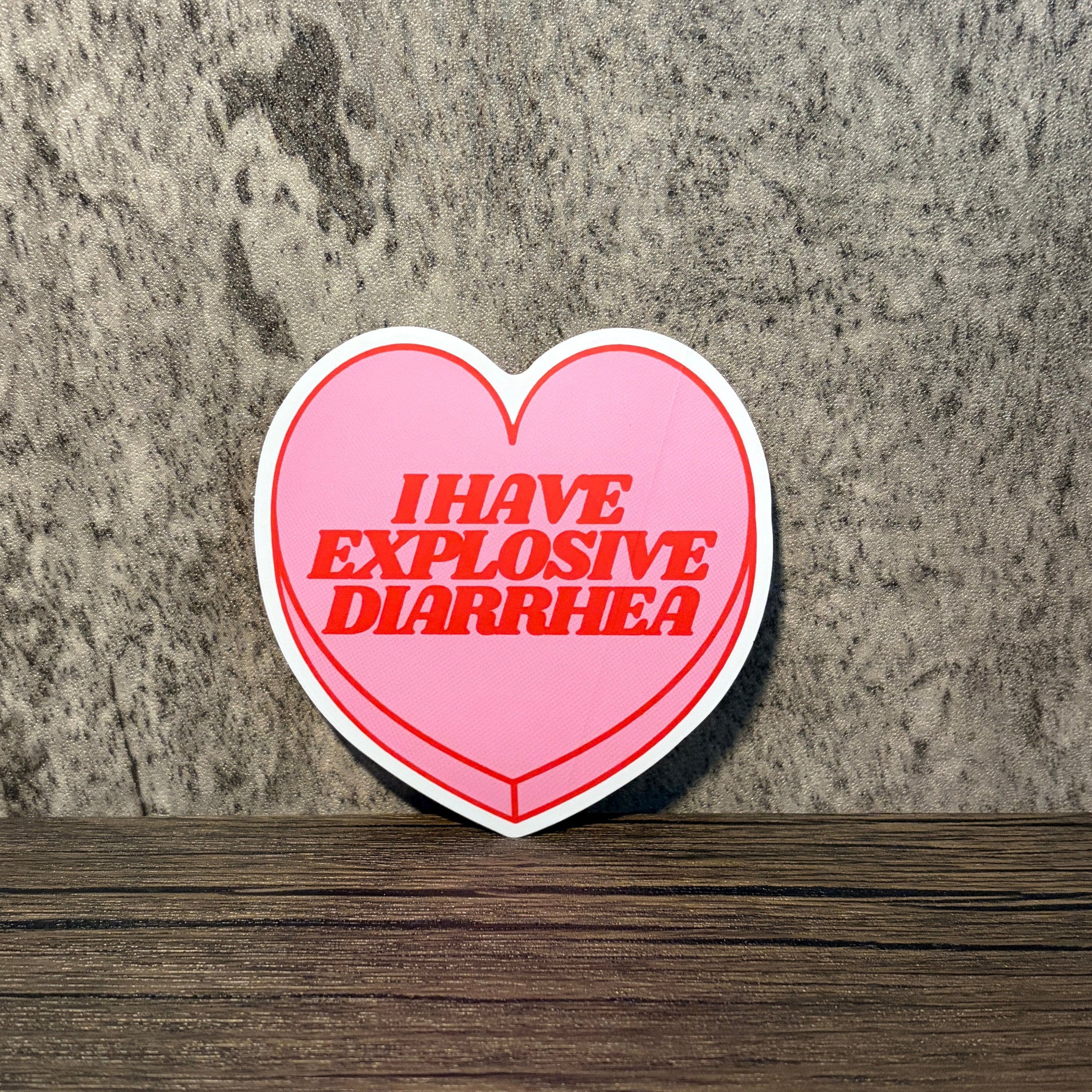 Explosive Diarrhea Sticker