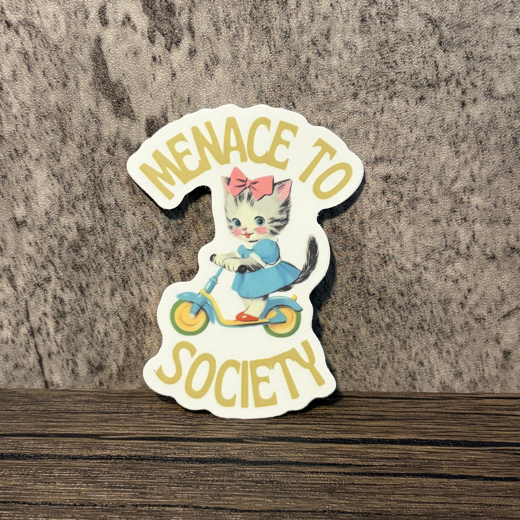 Menace to Society Sticker