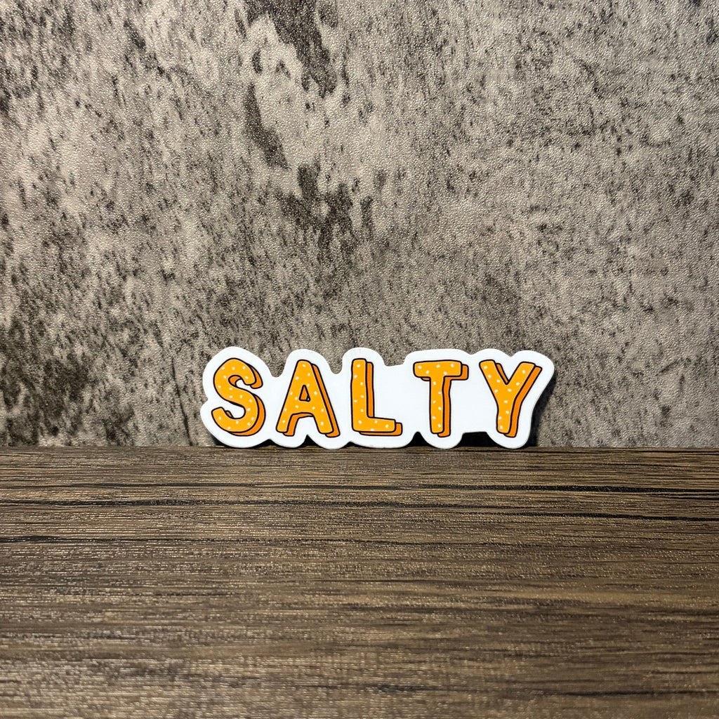 Salty Vinyl Sticker