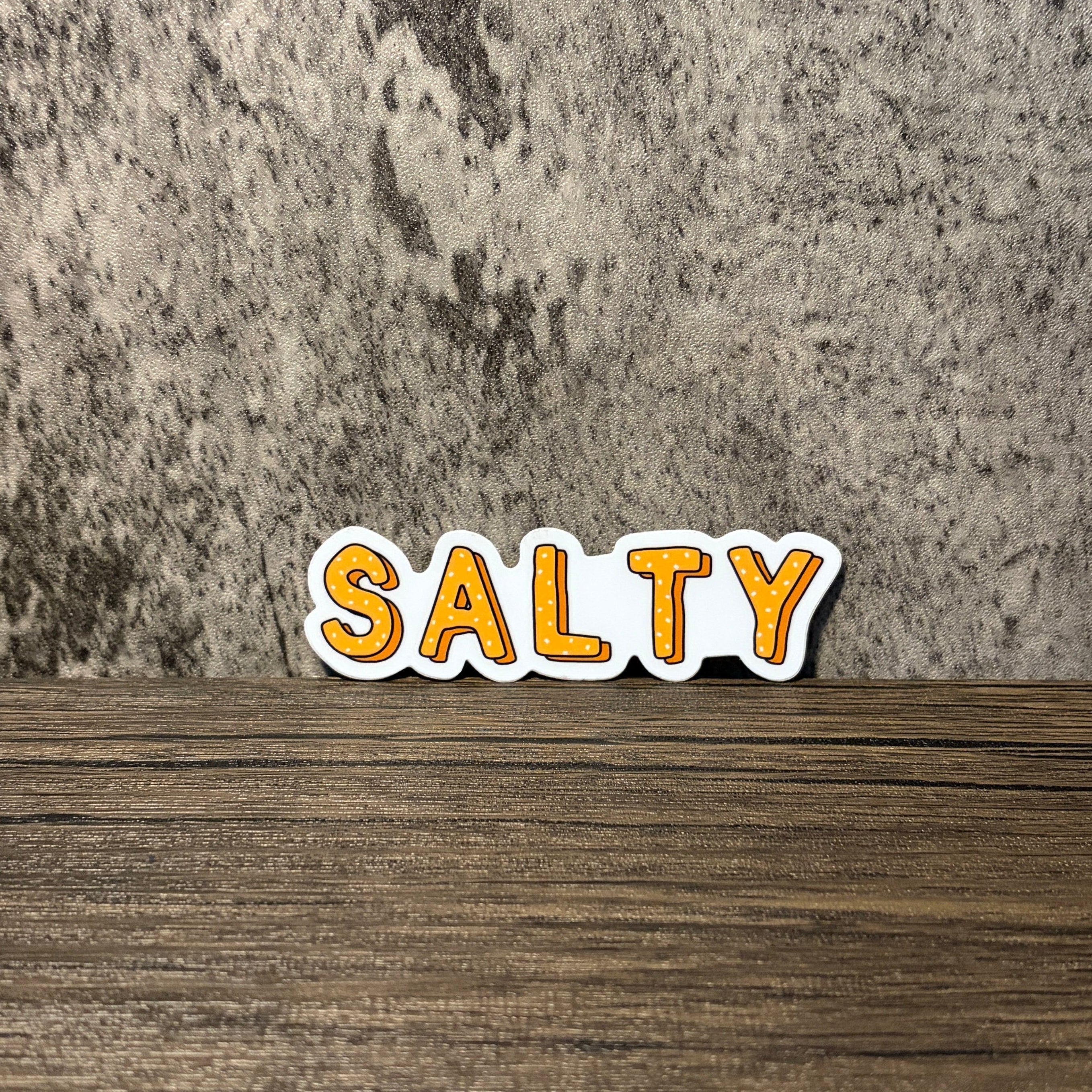 Salty Vinyl Sticker