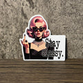 Stay Classy Retro Vinyl Sticker