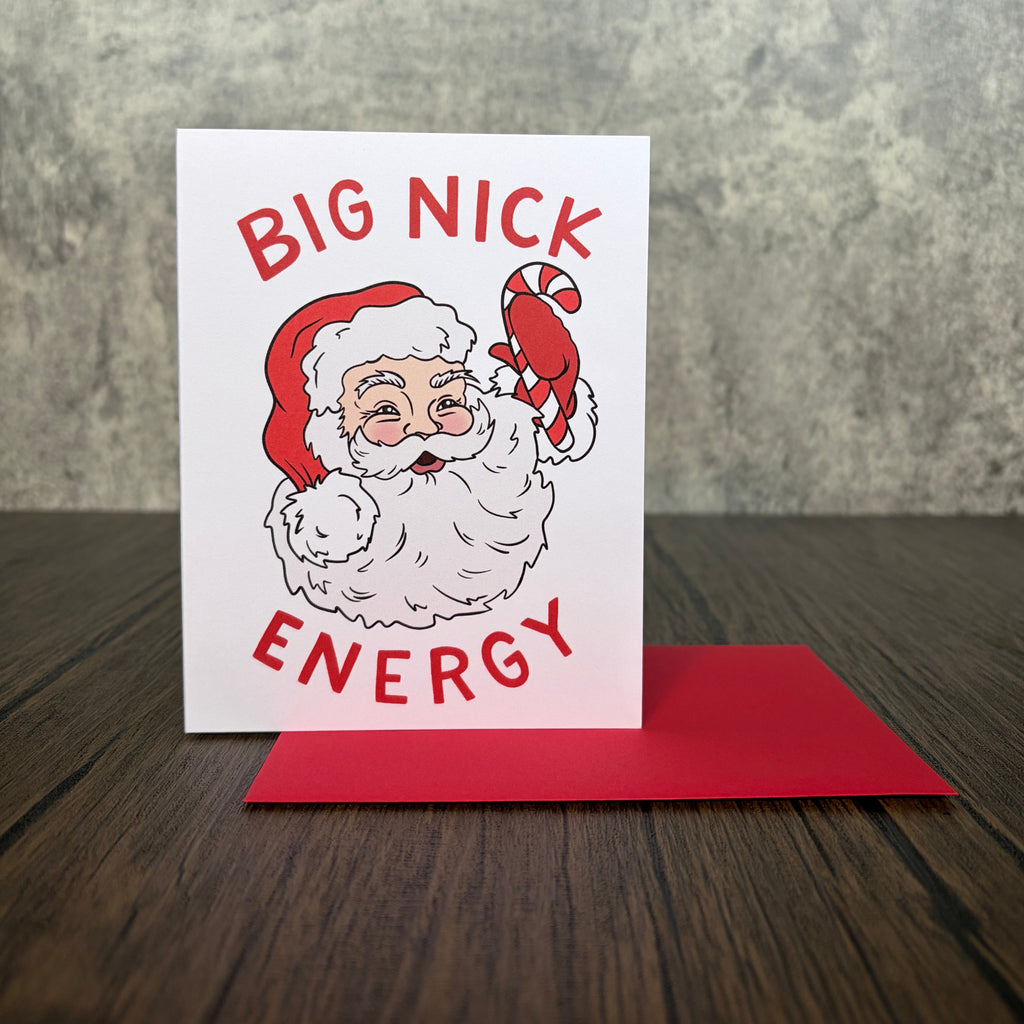 Big Nick Energy Holiday Card