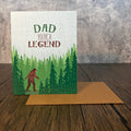 Sasquatch Legend Dad Card