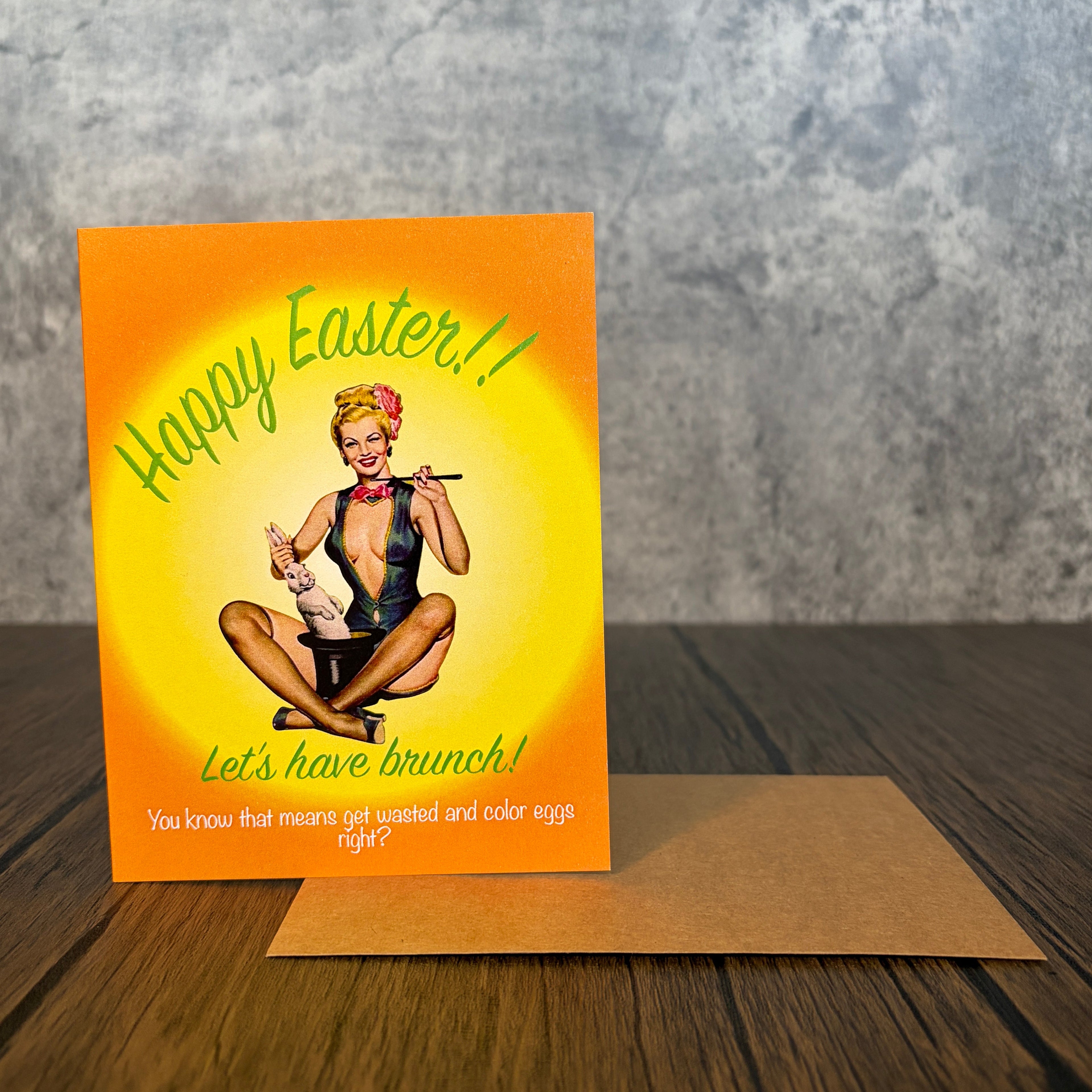 Happy Easter, Let's Have Brunch Card