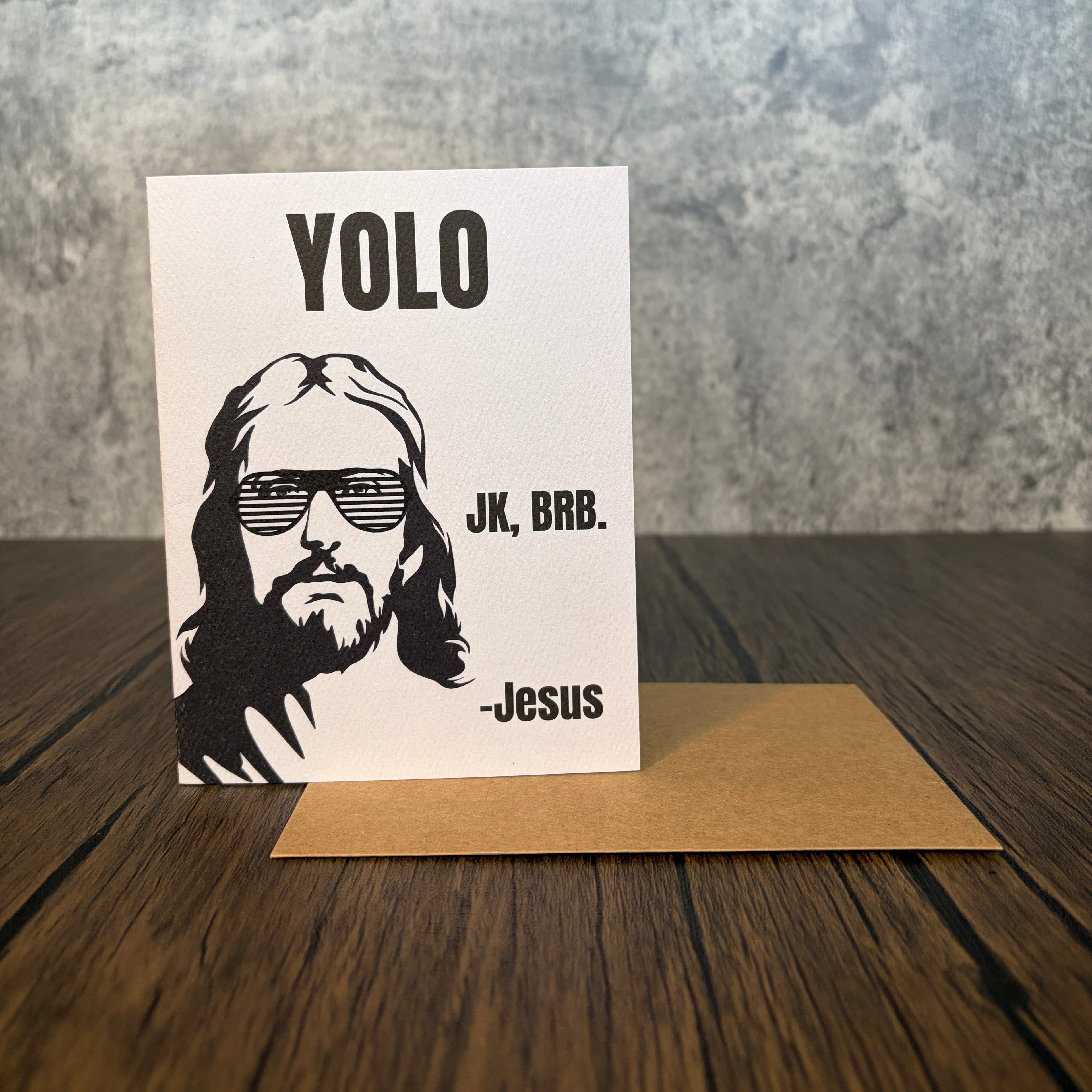 YOLO Jesus Easter Card