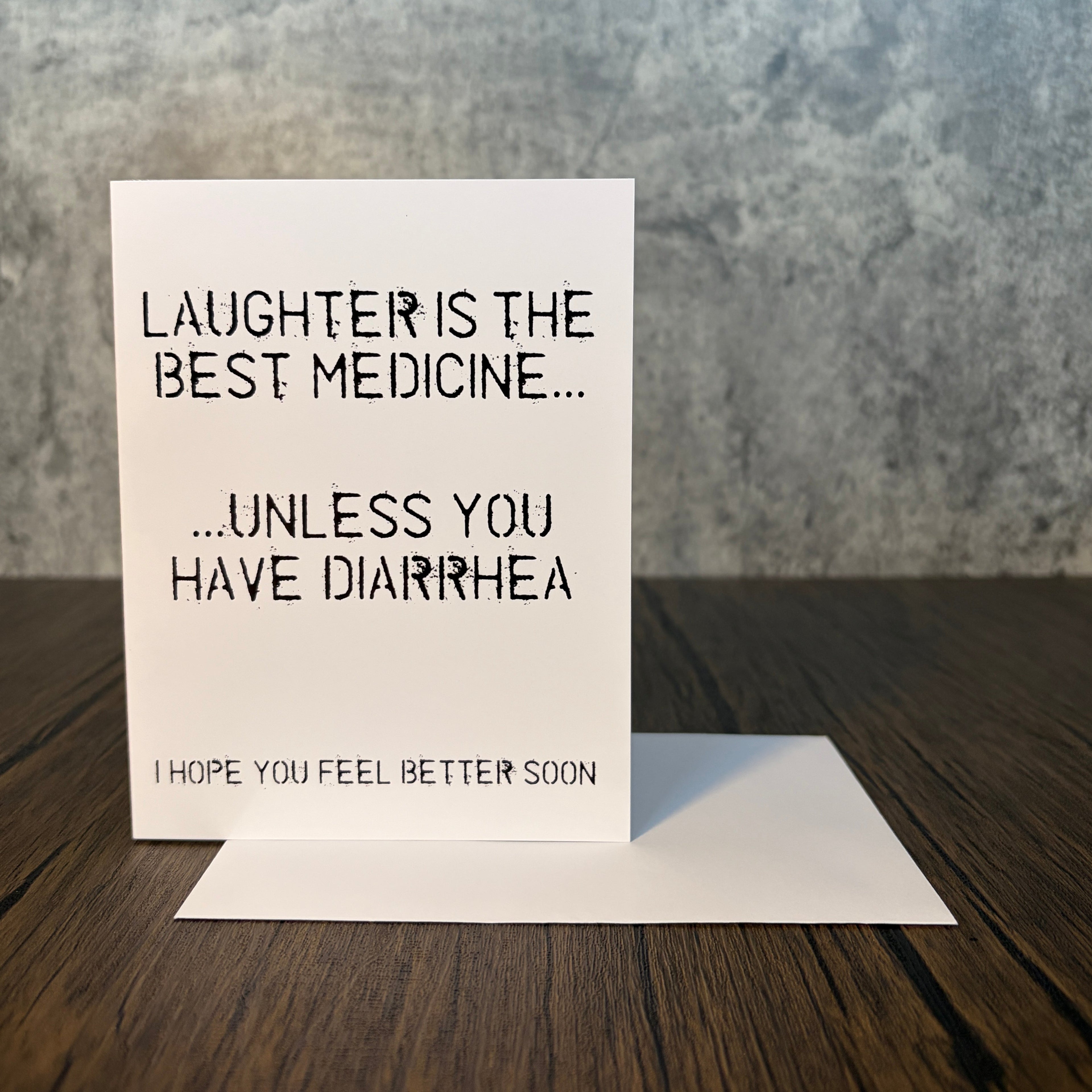 Best Medicine Greeting Card