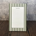 Striped Notepad