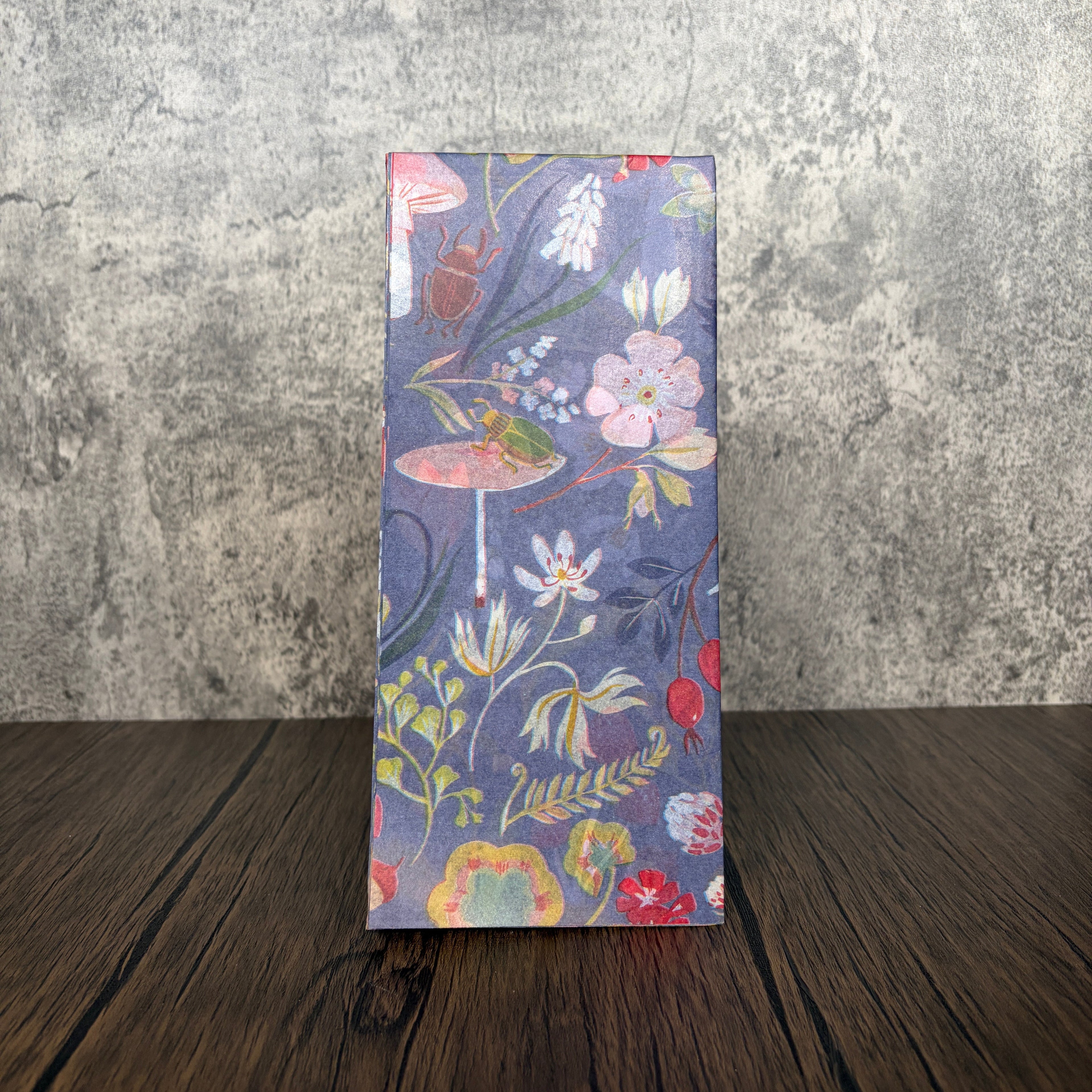 Forest Blue Tissue Paper: 5 Sheets