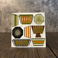 Mid Century Modern Pyrek Cookware Cocktail Beverage Napkin