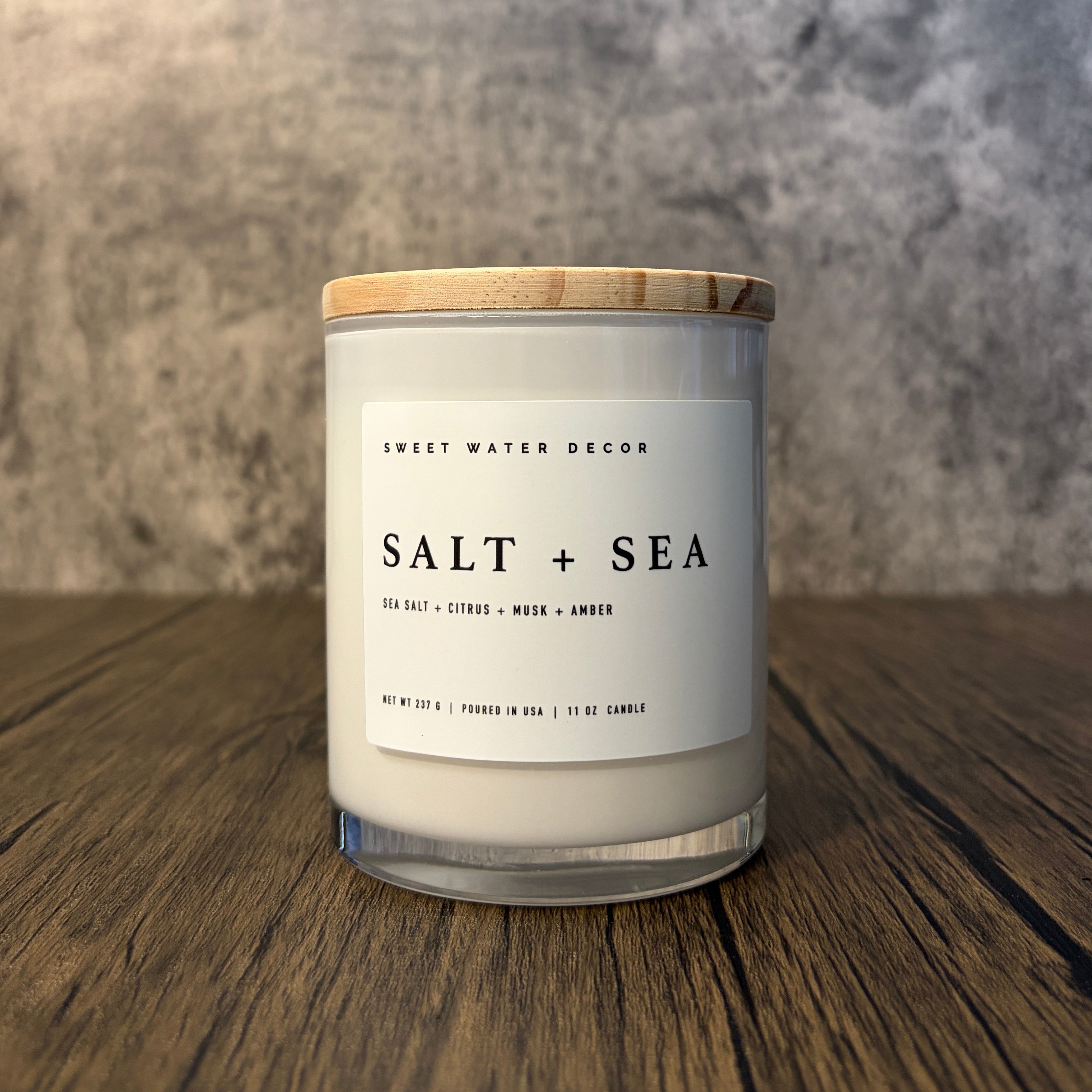 Salt and Sea 11 oz Soy Candle