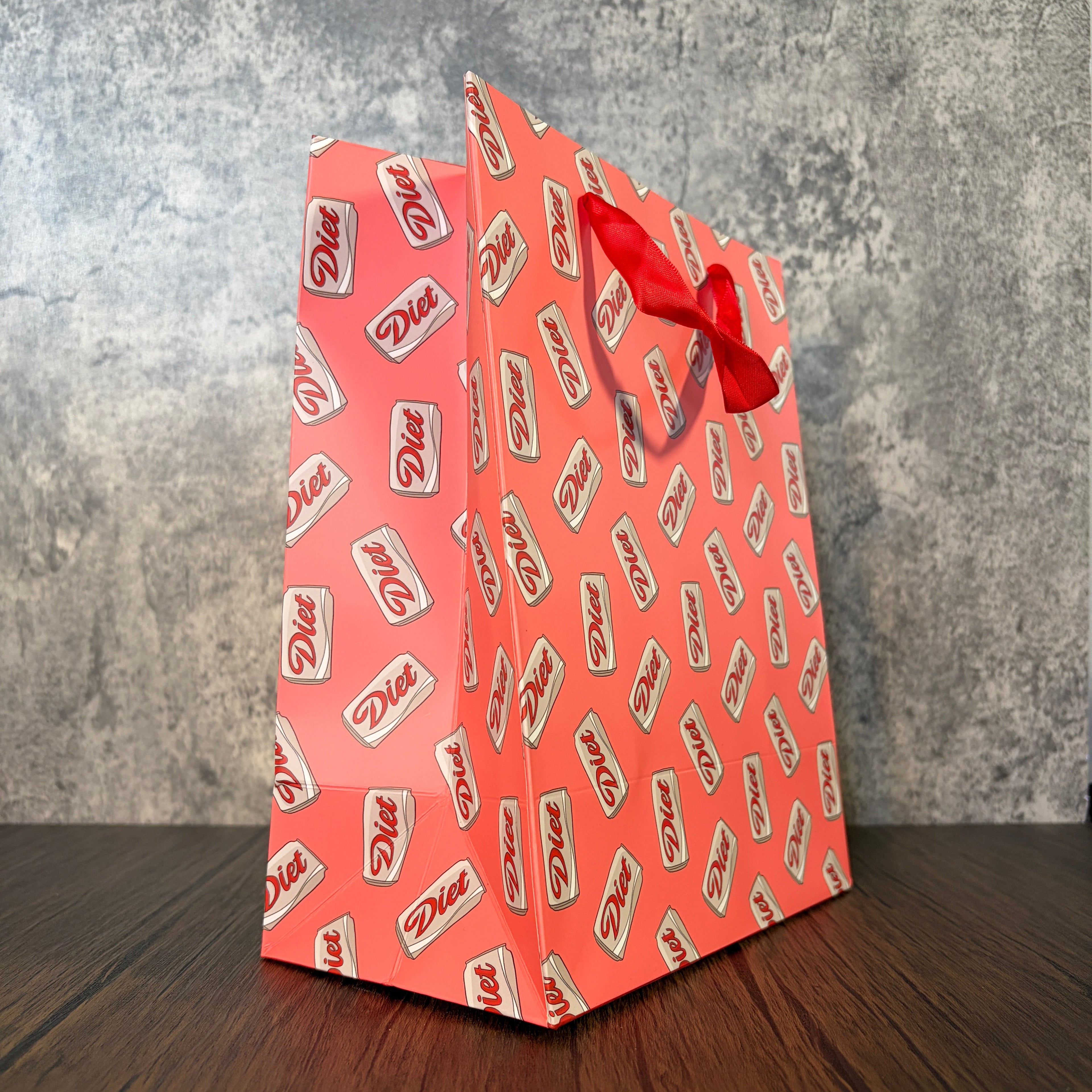 Diet Soda Can Gift Bag