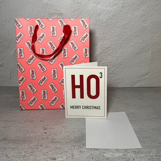 HO Cubed Greeting Card