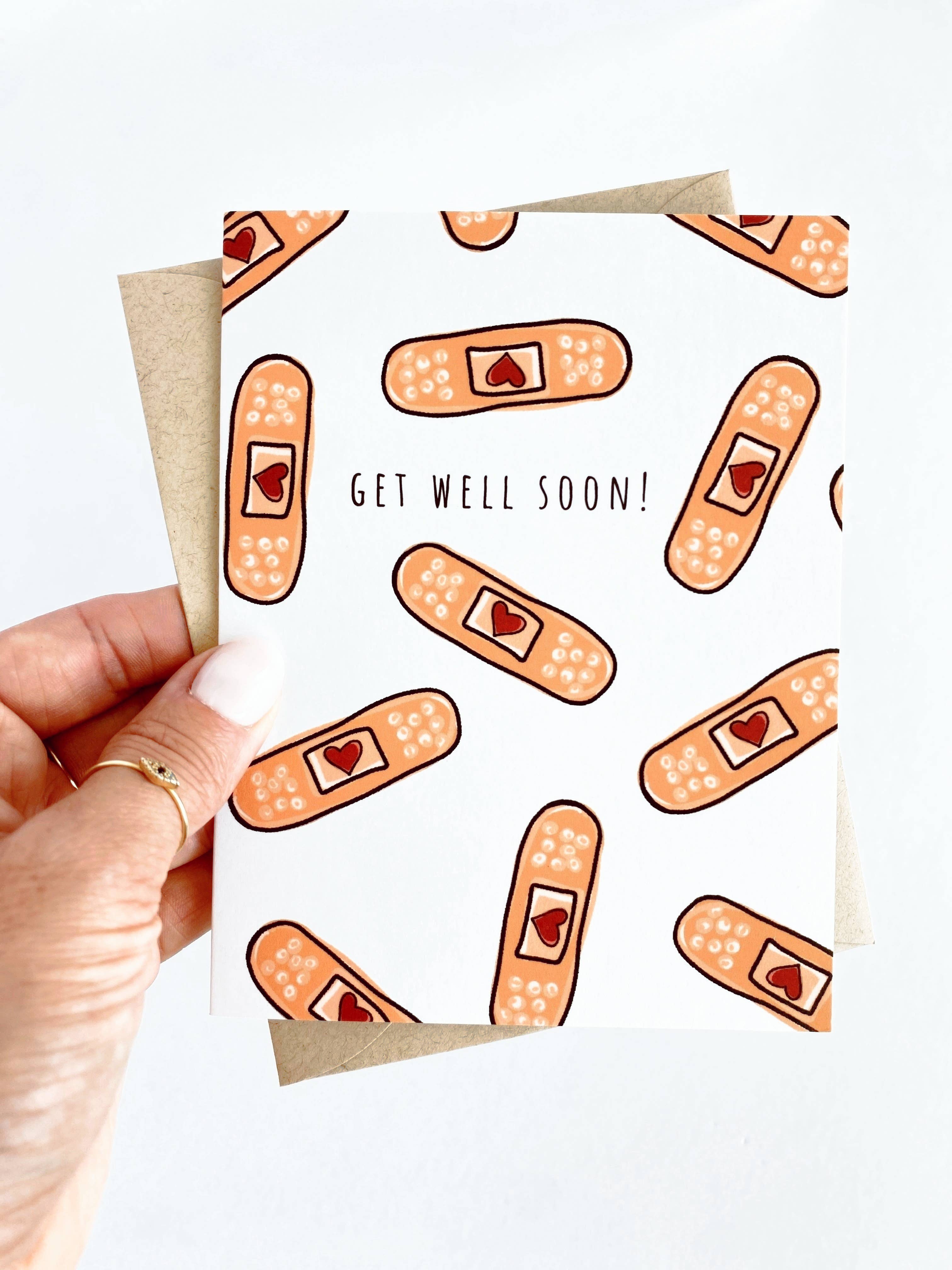 Heart Bandaid Card