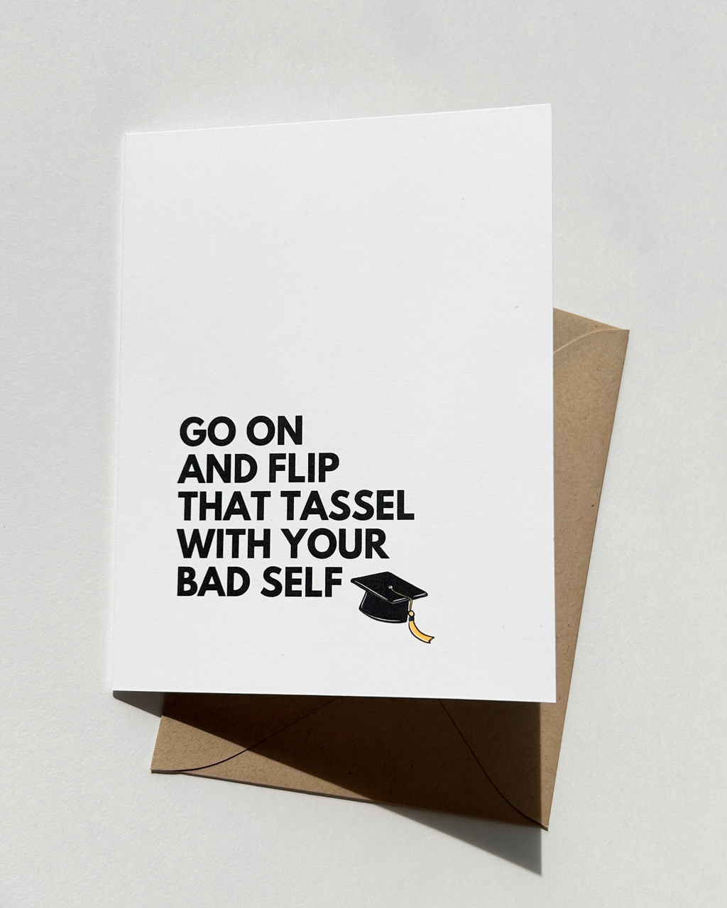 Go on and Flip That Tassel