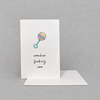 Coochie Coo Baby Card photo 2 on the lighter grey backdrop, retry