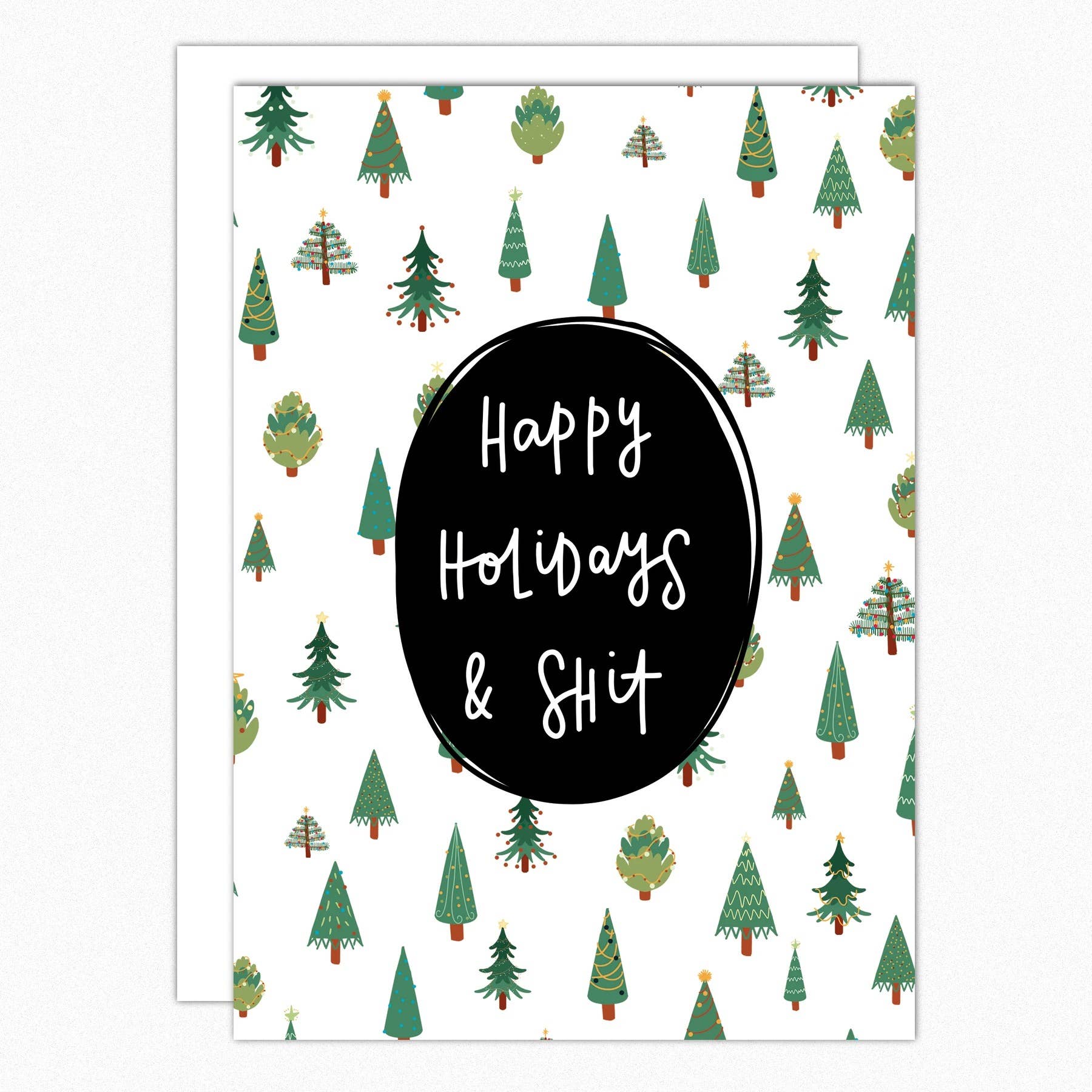Happy Holidays & Shit Christmas Card