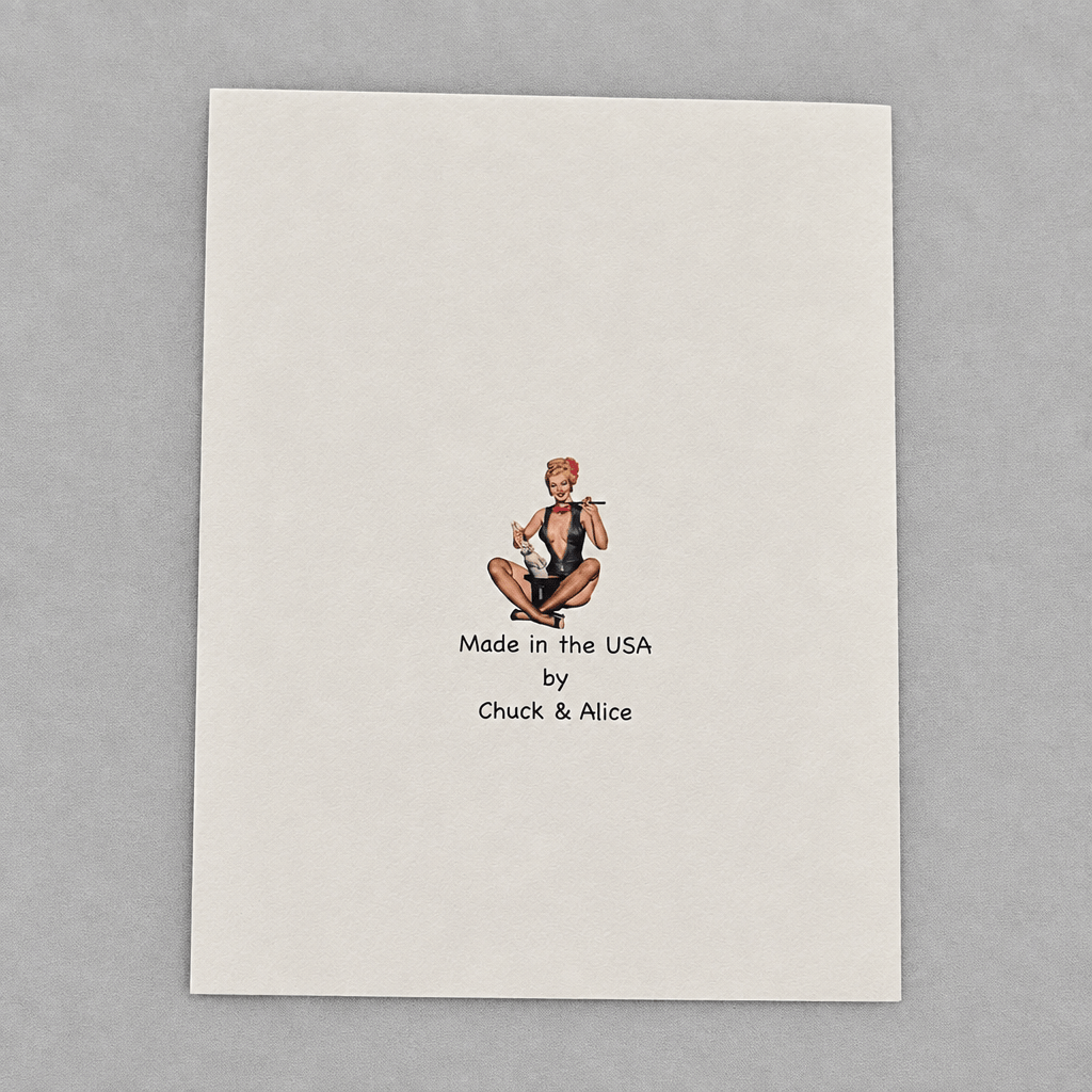 Happy Easter, Let's Have Brunch Card photo 3 on the lighter grey backdrop