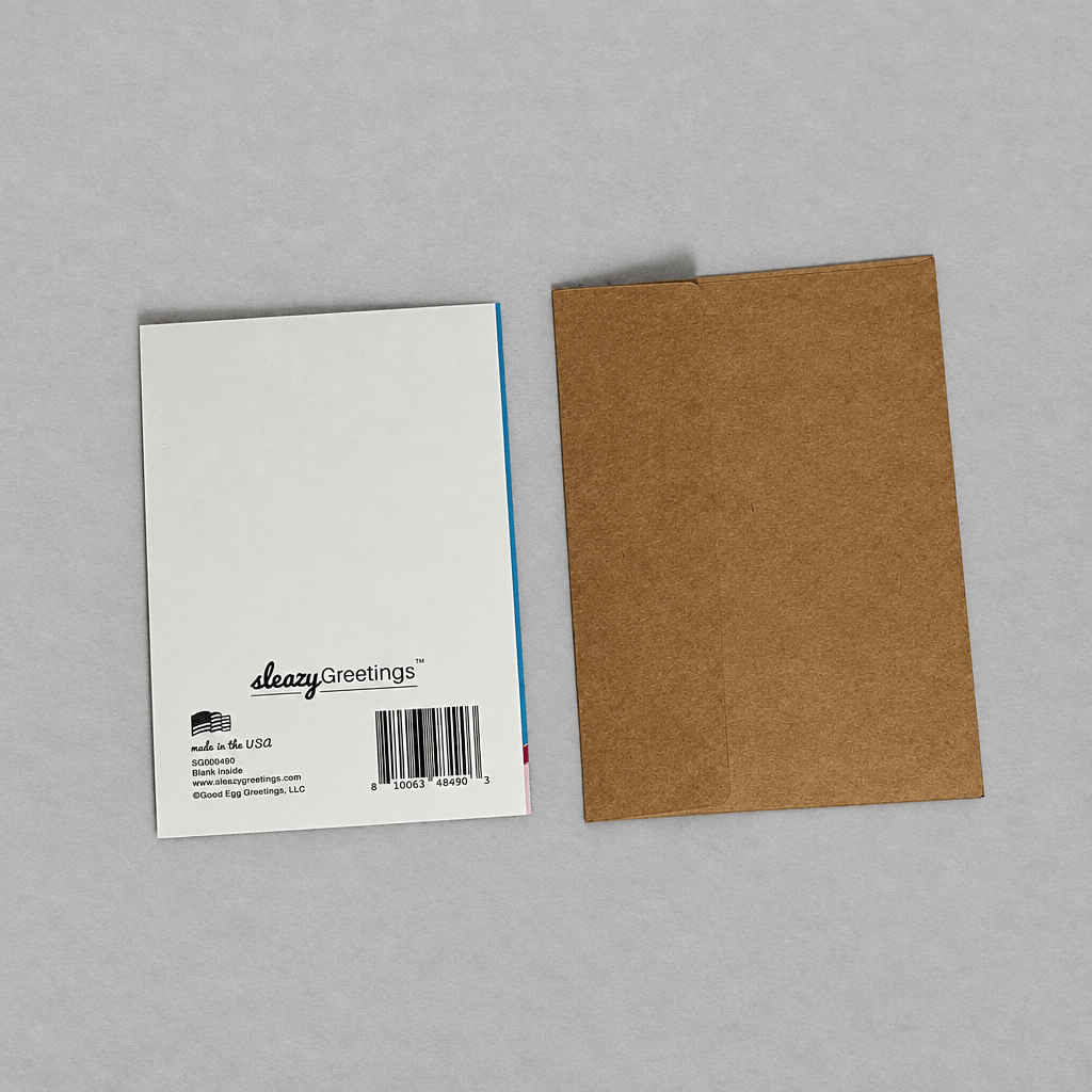 I'm Sorry I Called You Old Birthday Card photo 5 on the lighter grey backdrop
