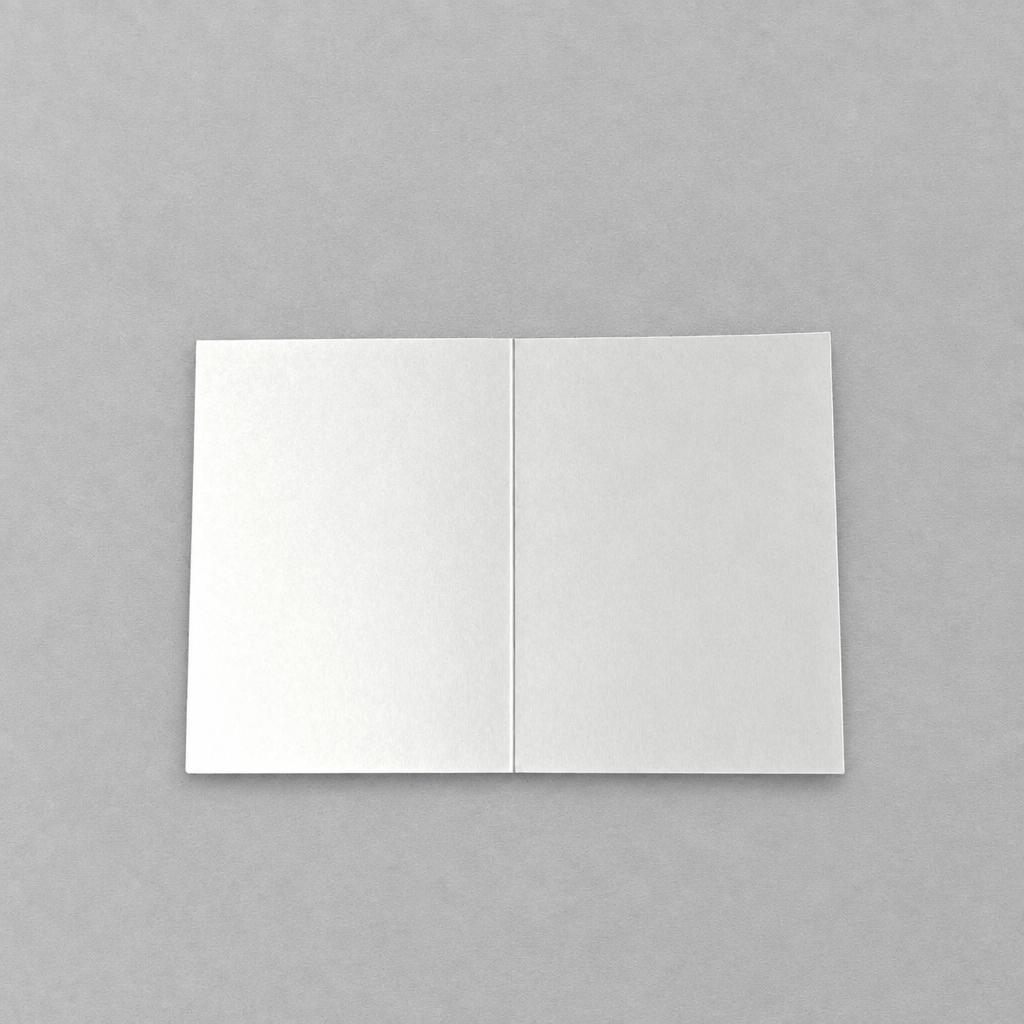 Impish Greetings Sleigh Queen Christmas card featuring a blank white interior on thick velvety cardstock