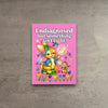 Vintage-style pink greeting card featuring a cute bunny and squirrel with the text Undiagnosed but something ain't right.