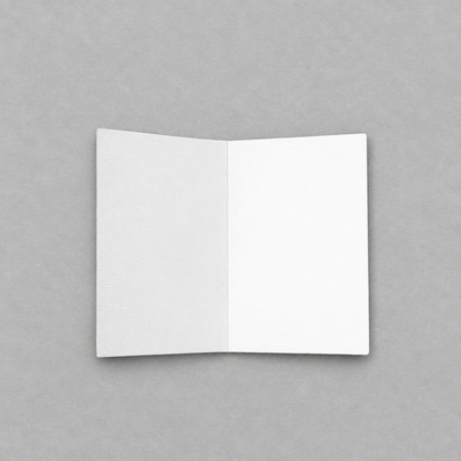 Minimalist Reindeer Holiday Card photo 3 on the lighter grey backdrop