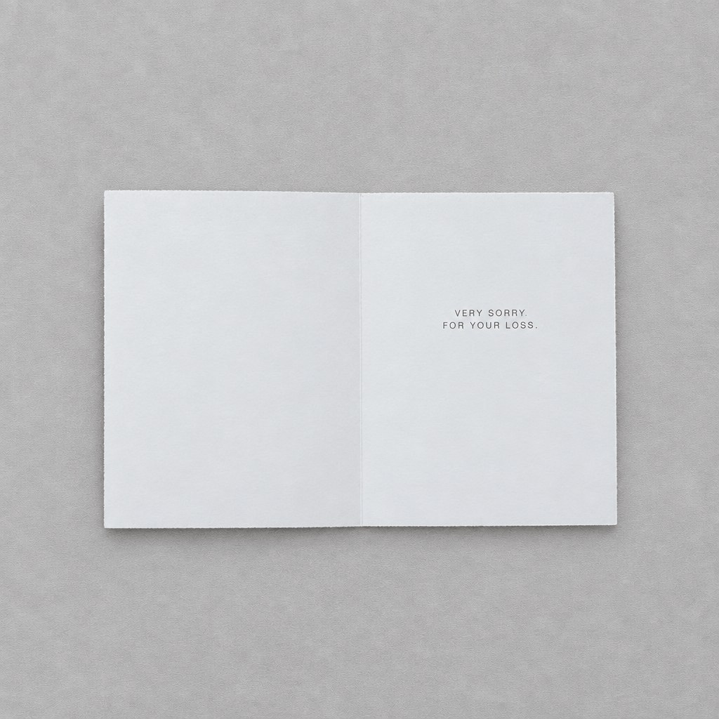 One More Star Sympathy Card photo 2 on the lighter grey backdrop