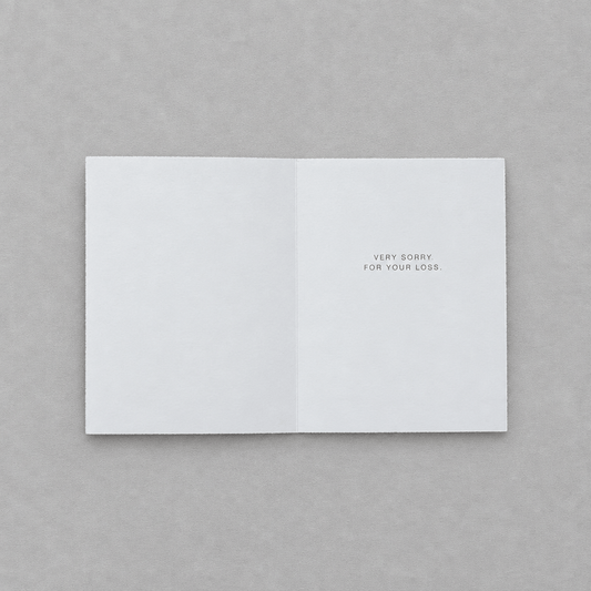 One More Star Sympathy Card photo 2 on the lighter grey backdrop