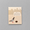 Pigeon Donut Birthday Card photo 1 on the lighter grey backdrop