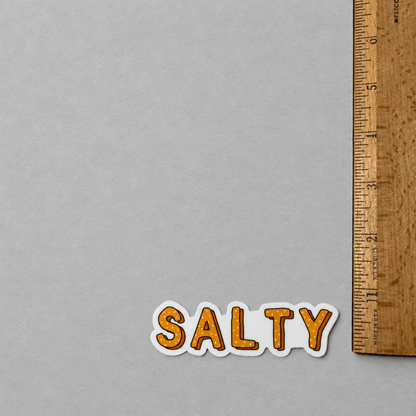 Salty Sticker photo 3 on the lighter grey backdrop
