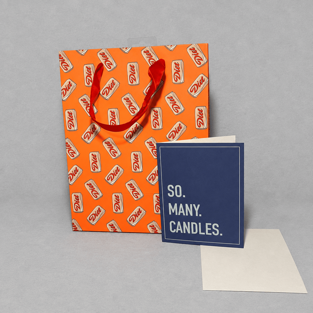 So. Many. Candles. Birthday Card photo 4 on the lighter grey backdrop