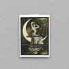 The Moon Said To Me Encouragement Card photo 5 on the lighter grey backdrop
