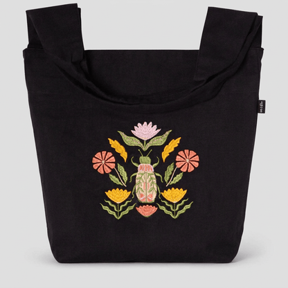 Tote on a muted light-grey background