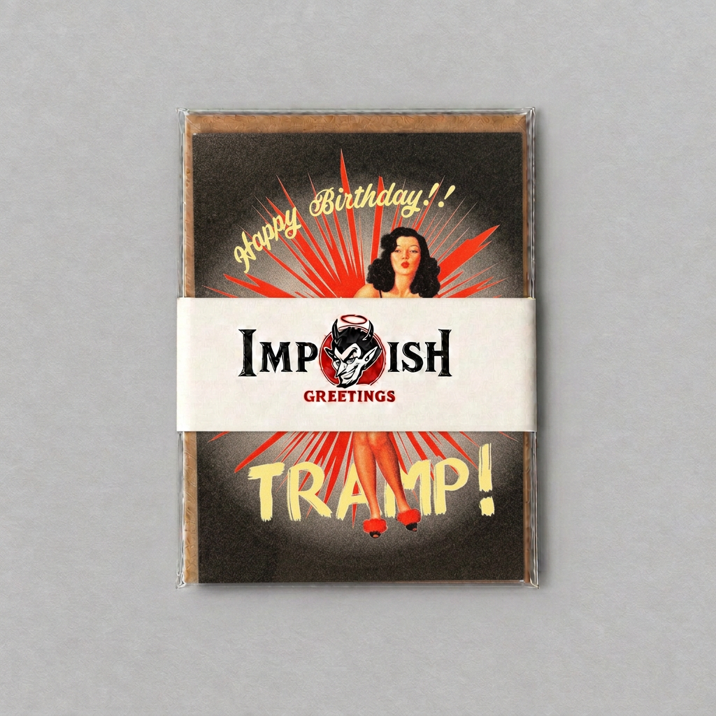 You Old Tramp pack matching the branded Queen-agers packaging